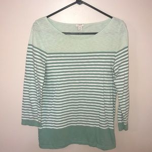 J. Crew Striped top